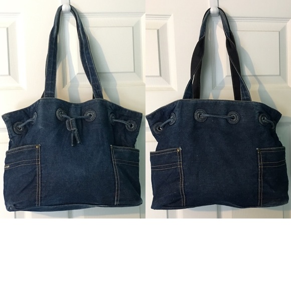 tommy hilfiger denim purse